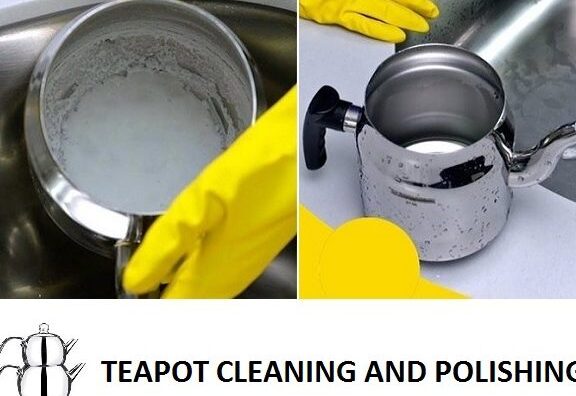 How to clean a stainless steel teapot